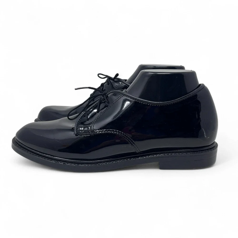 CAPPS Delite Womens Black Patent Leather Military Uniform Dress Shoe 10.5 M